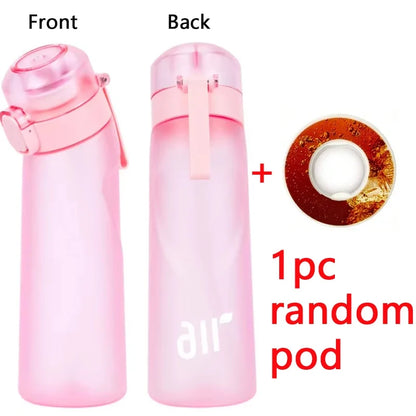 Leak Proof Sports Water Bottle with Flavor Pod