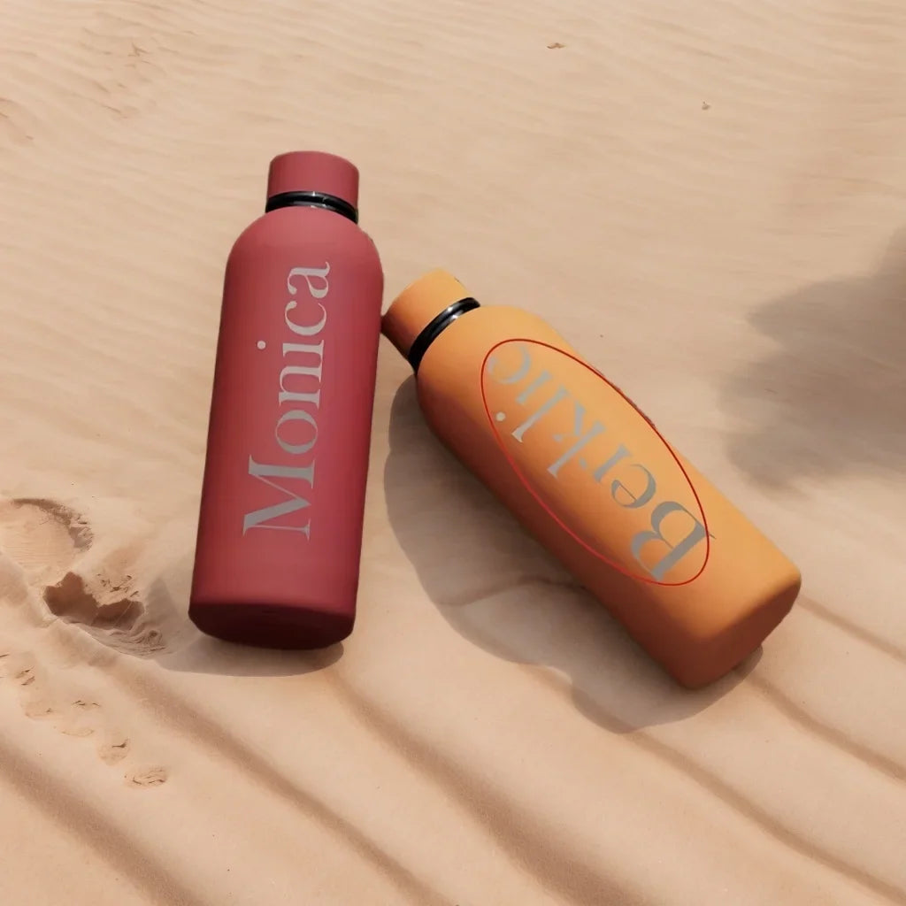 Personalized Engraved Insulated Water Bottle | Custom Name 16.9oz