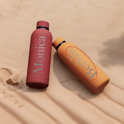 Personalized Engraved Insulated Water Bottle | Custom Name 16.9oz