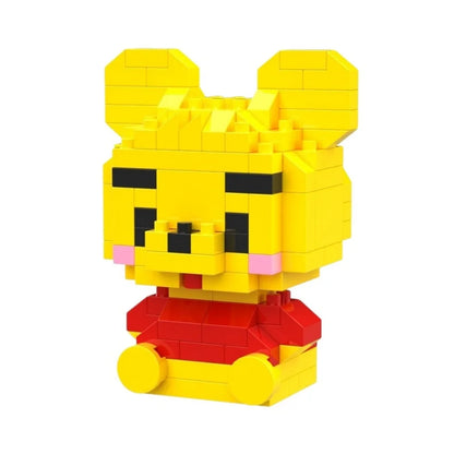 Disney Mini Building Blocks Figure – Mickey Minnie Princess Brick Toy