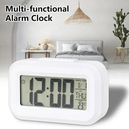 LED Digital Alarm Clock with Backlight & Temperature Display