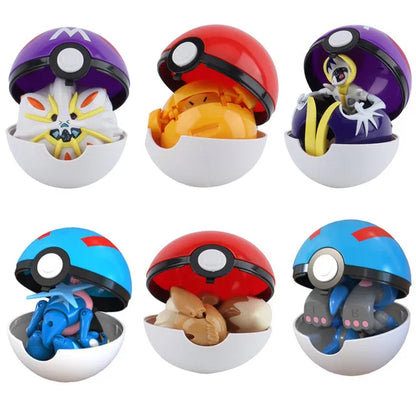 Pokemon Ball Action Figure with Pikachu – Collectible Set