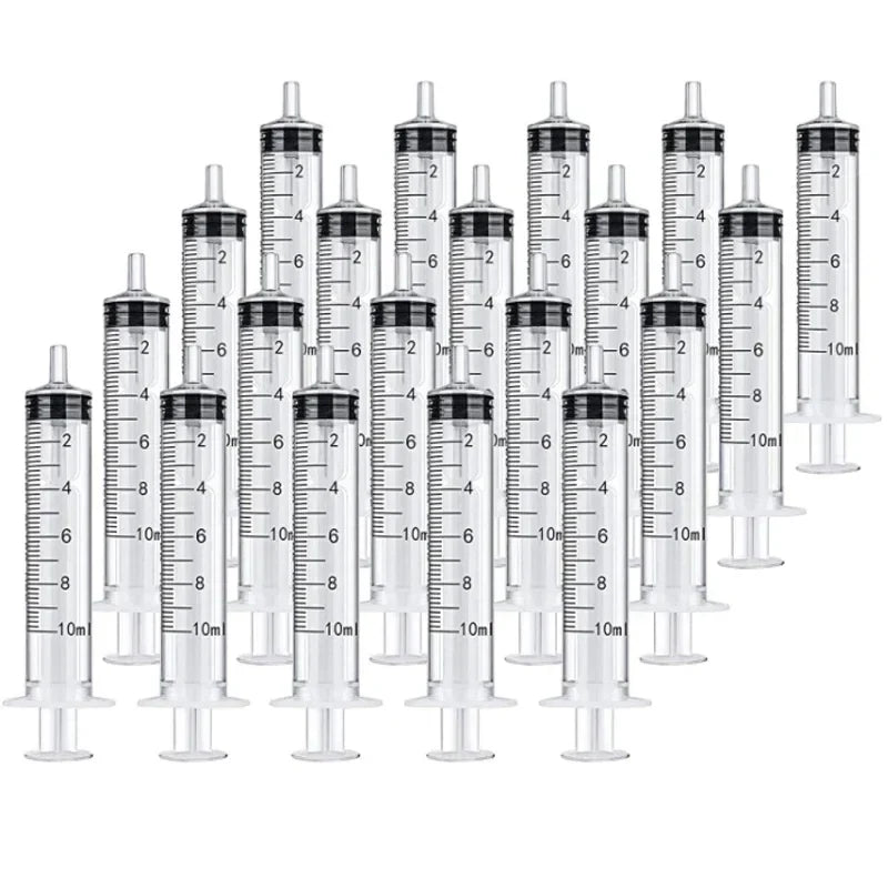 Plastic Measuring Syringes – Reusable 1ml–10ml for Hydroponics & Kitchen