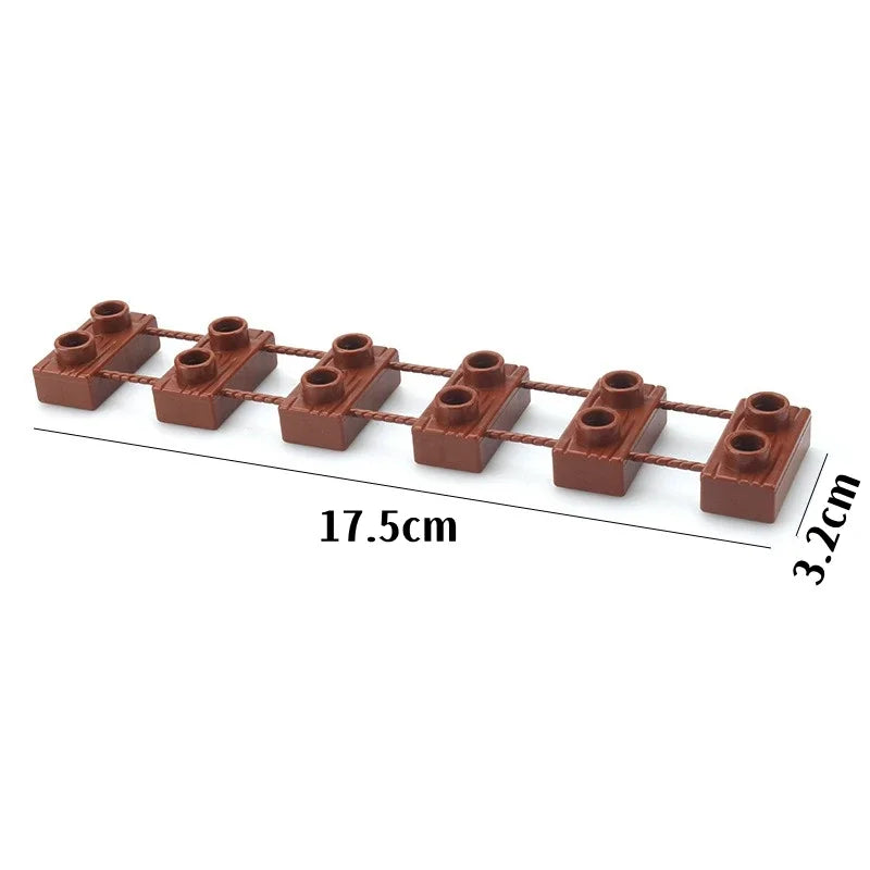 Large Building Blocks Playground Parts – Duplo Compatible Accessories