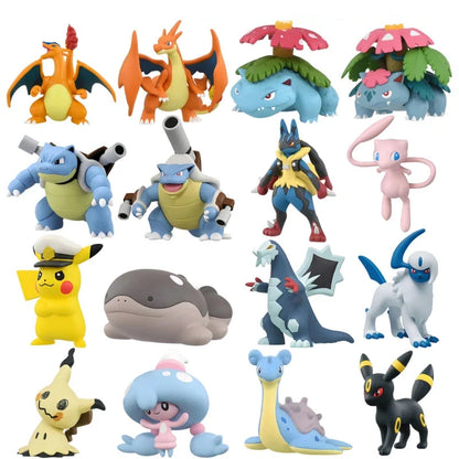 Pokémon Figures - Takara Tomy Collectible PVC Statues