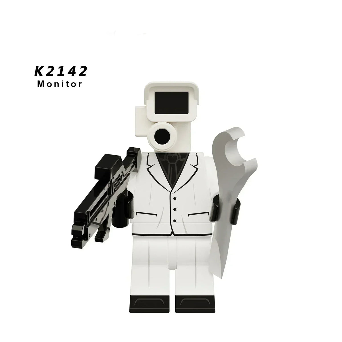 Skibidi Toilet Mini Building Block Figures – TV Man, Cameraman & More