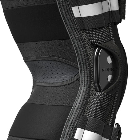 Neenca Hinged Knee Brace Pain Support Side Stabilizers Joint Relief Arthritis Meniscus Tear Acl Pcl