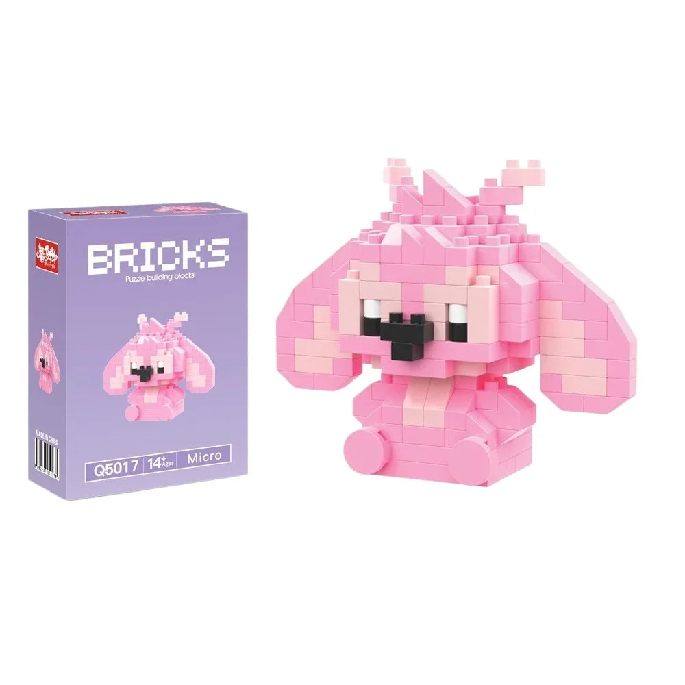Cartoon Character Mini Building Blocks Set – DIY Brick Figures
