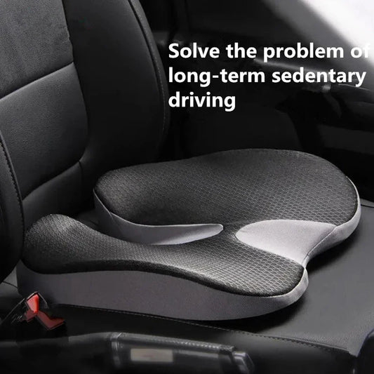 Orthopedic Memory Foam Seat Cushion – Tailbone & Sciatica Relief
