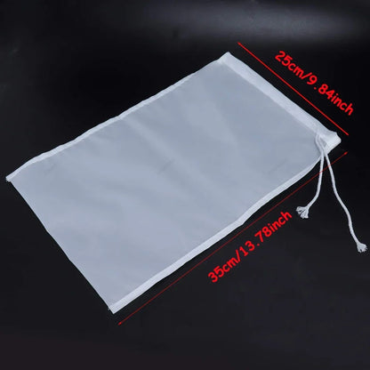 Nylon Mesh Filter Bag – Nut Milk, Soy Milk & Food Strainer