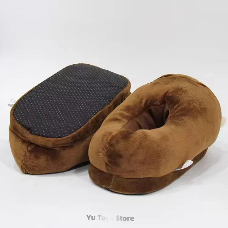 Cute Harries Potters Winter Plush Warm Thickened Cotton Slippers Potter Couple Indoor Breathability
