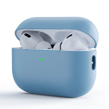 Ultra-Thin Silicone AirPods Case – Slim Matte Protective Cover