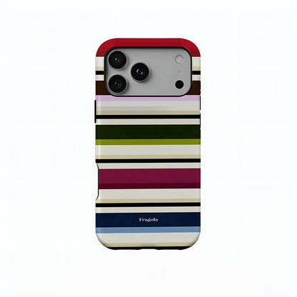Fragola Coloful Stripes iPhone Case