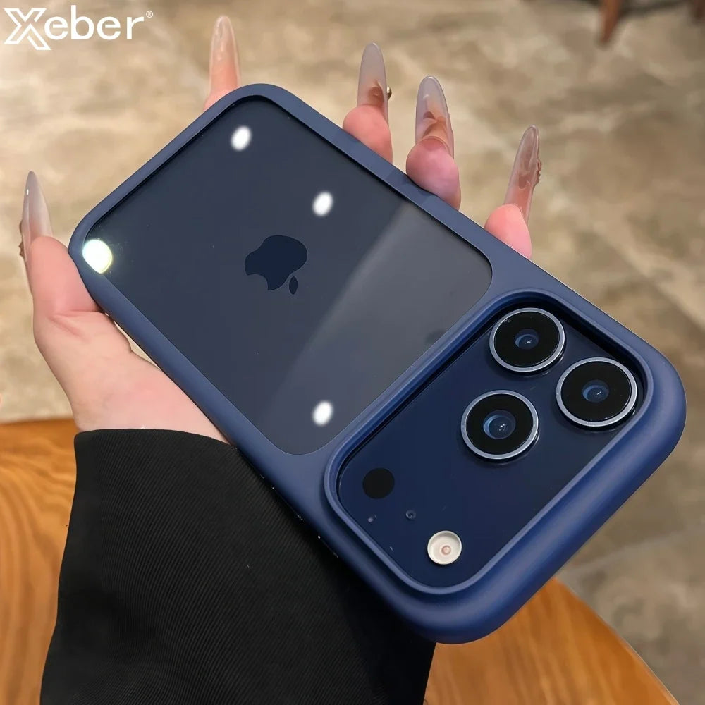 Intelligent Camera Touch Button Crystal Clear iPhone Case