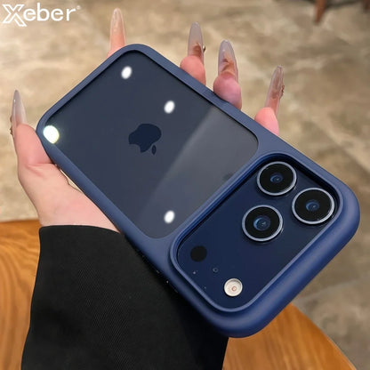 Intelligent Camera Touch Button Crystal Clear iPhone Case