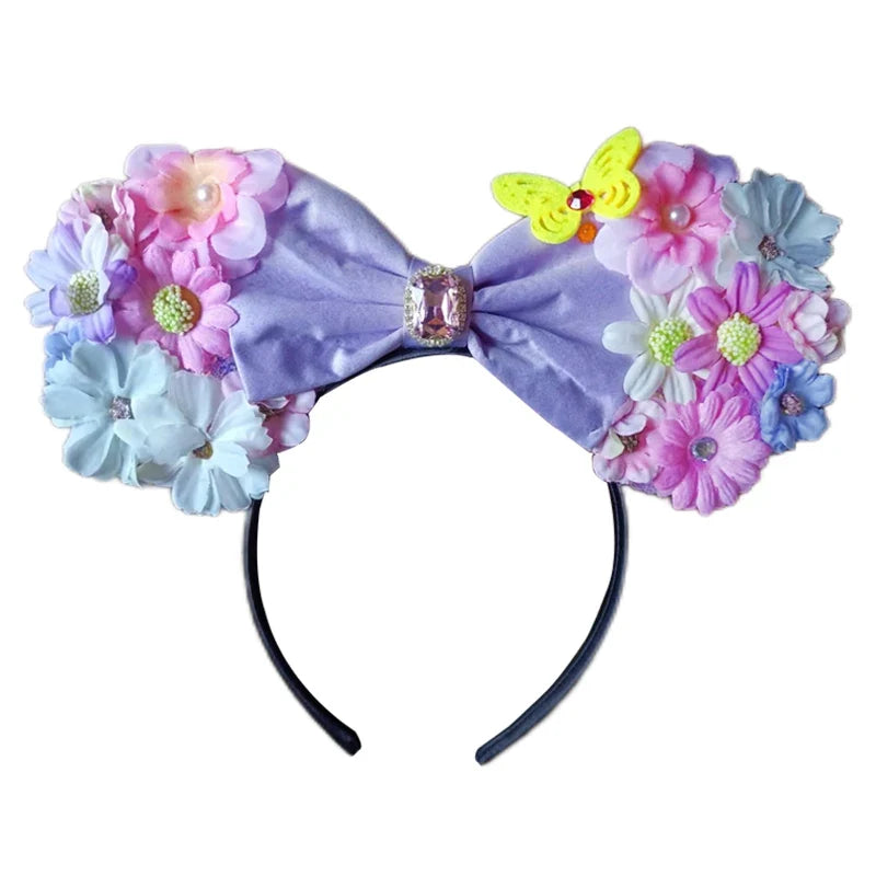 Disney Mouse Ear Headband Sequin Bow for Girls Adults Halloween Party