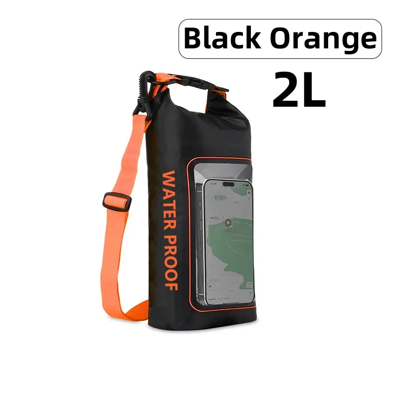 2L or 5L Waterproof Touch Screen Dry Bag