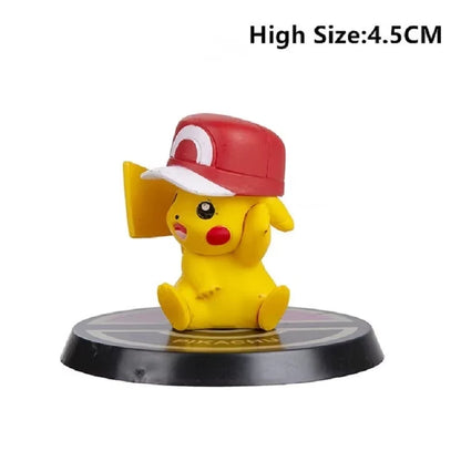 Pokemon 6-Piece Figure Set – Pikachu Charizard Mewtwo & More