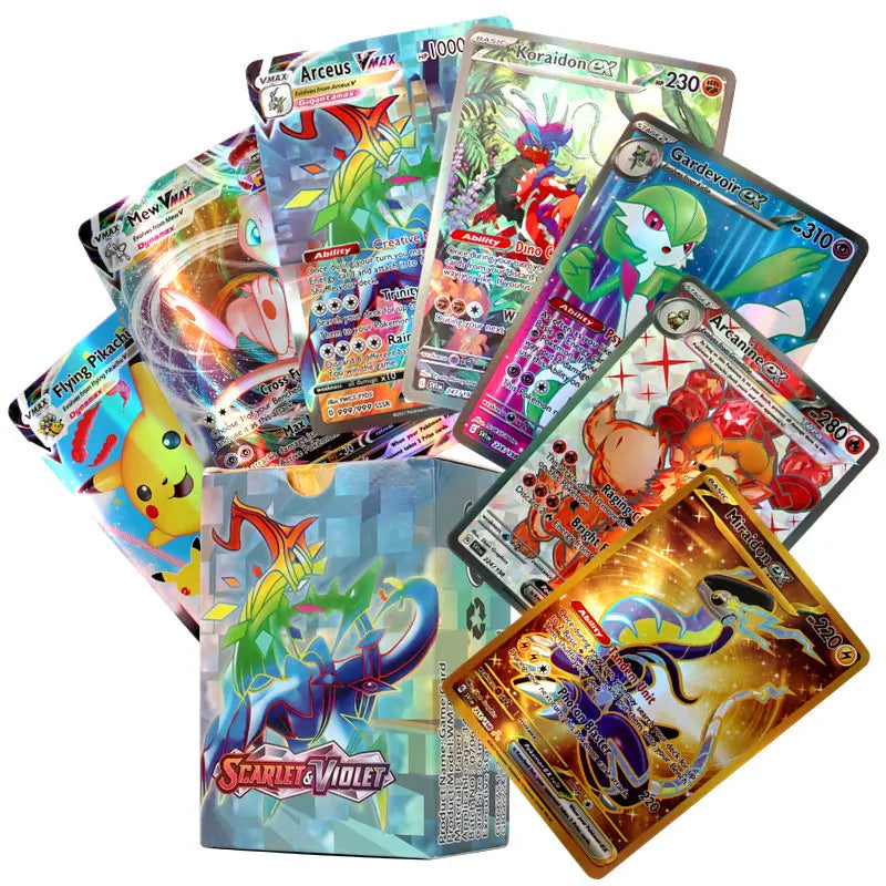 Pokémon Scarlet & Violet Holographic Trading Cards 100-Piece Set