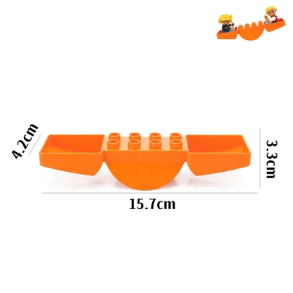 Large Building Blocks Playground Parts – Duplo Compatible Accessories