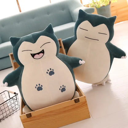 200cm Huge Pokemon Snorlax Anime Plush Toys Big Pok Mon Plushie Kawaii Semi-Finished Leather Holster