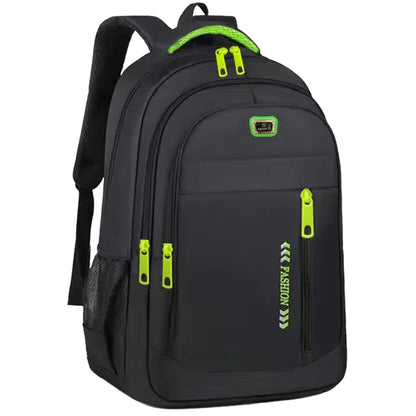 Neutral Multi-Pocket Backpack for Students & Business Use