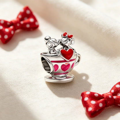 Disney Character Charm Bead – Fits Snake Chain Bracelet & Necklace