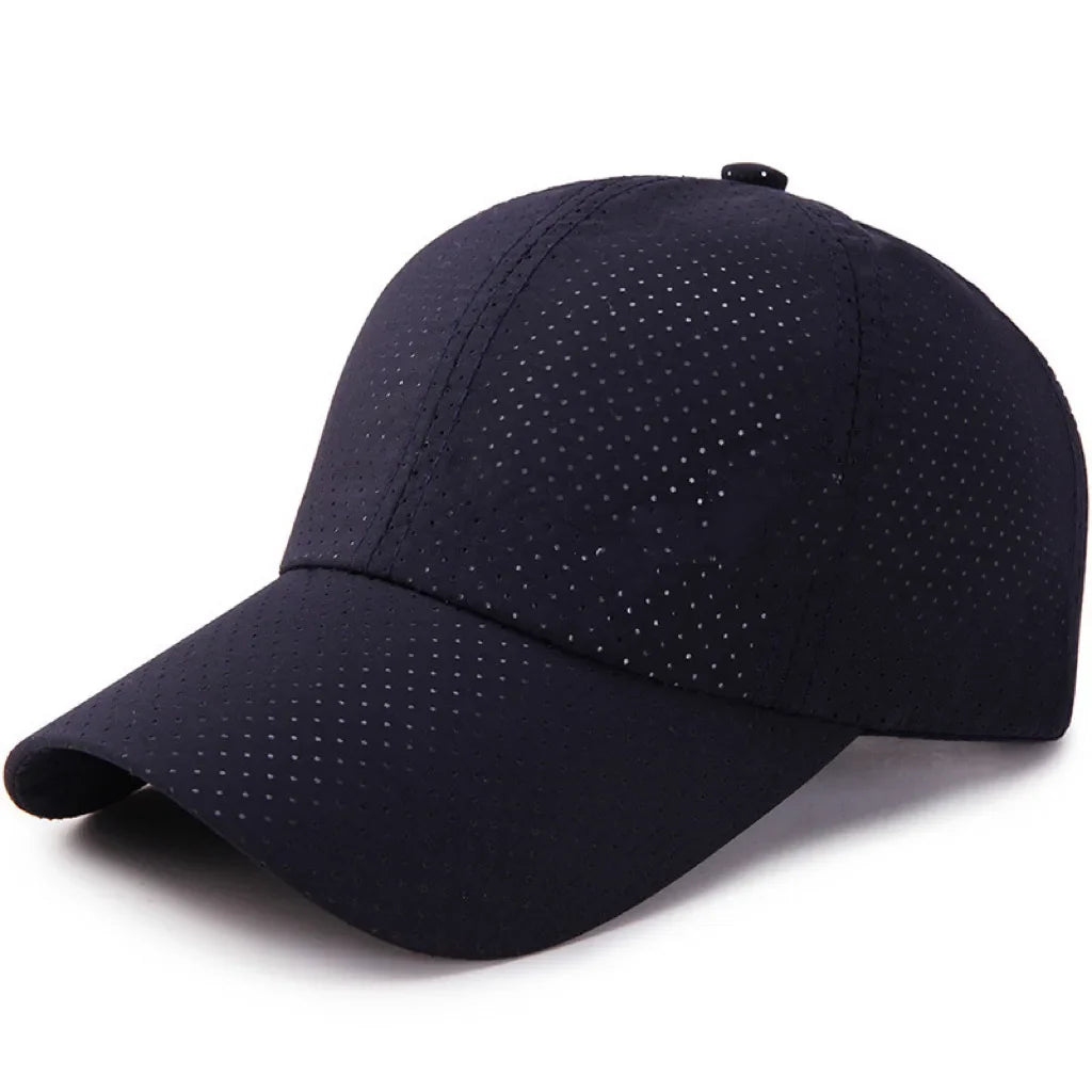 Breathable Mesh Baseball Cap – Unisex Adjustable Sun Hat
