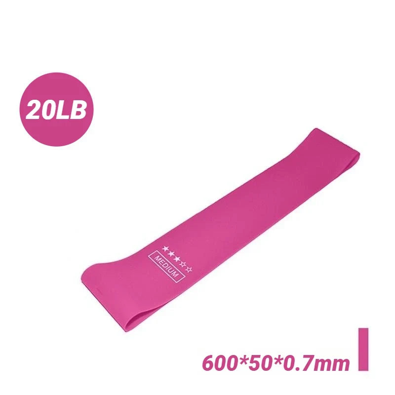 Latex Loop Resistance Band Set for Strength Training