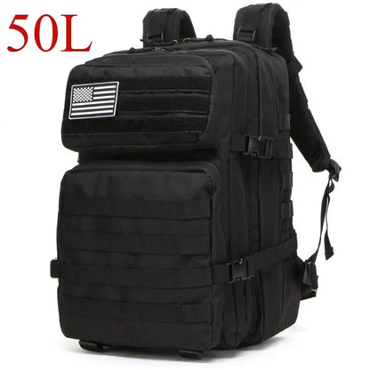 25L or 50L MOLLE Tactical Hiking Backpack