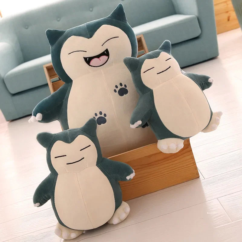 200cm Huge Pokemon Snorlax Anime Plush Toys Big Pok Mon Plushie Kawaii Semi-Finished Leather Holster