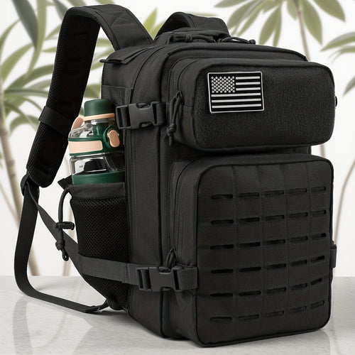 25L Tactical MOLLE Backpack – Hiking & Outdoor Survival Bag for Men & Women
