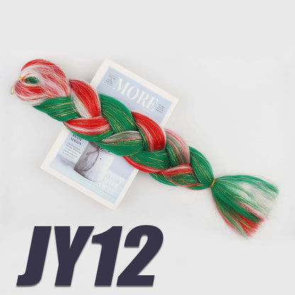 Pre-Stretched Kanekalon Jumbo Braiding Hair Extensions 24"
