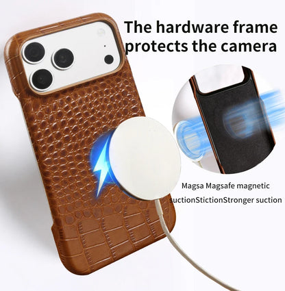 Real Leather iPhone Case