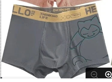 Pokémon Boxer Briefs for Men – Anime Character Underwear