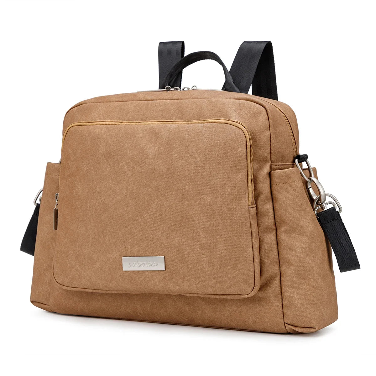 Diaper Bag Backpack – Large Waterproof Quilted Mom Bag