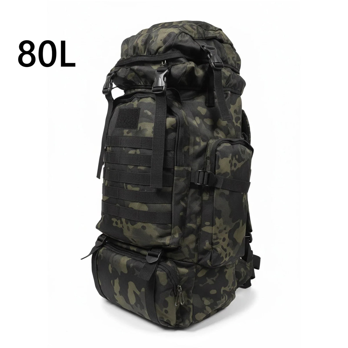 Large Tactical Hiking Backpack – 80L/100L Military Molle Bag for Camping & Travel