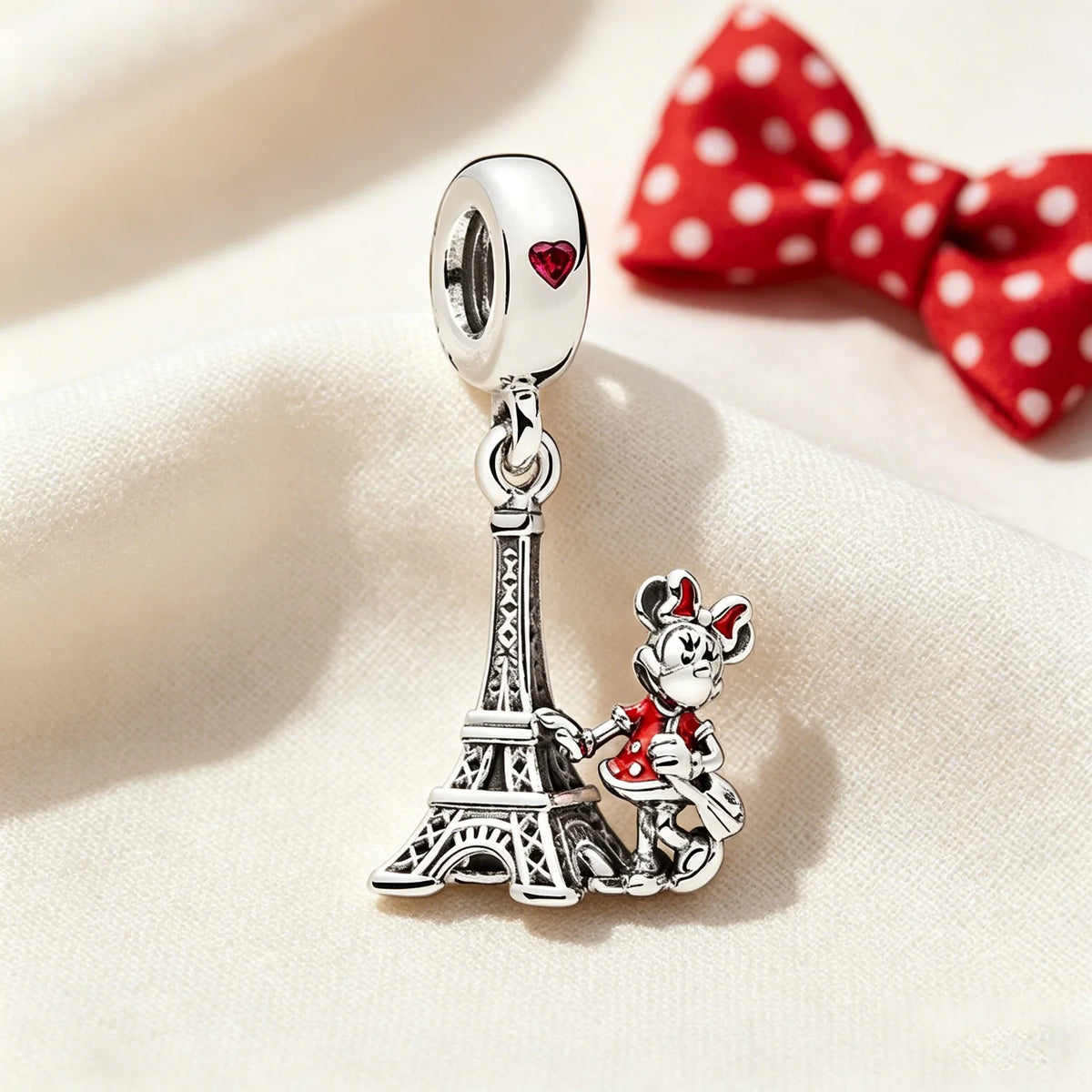 Disney Character Charm Bead – Fits Snake Chain Bracelet & Necklace