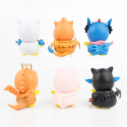 Pikachu Cosplay PVC Figure Set of 6 – Charizard, Mew & More