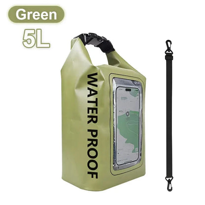 2L or 5L Waterproof Touch Screen Dry Bag