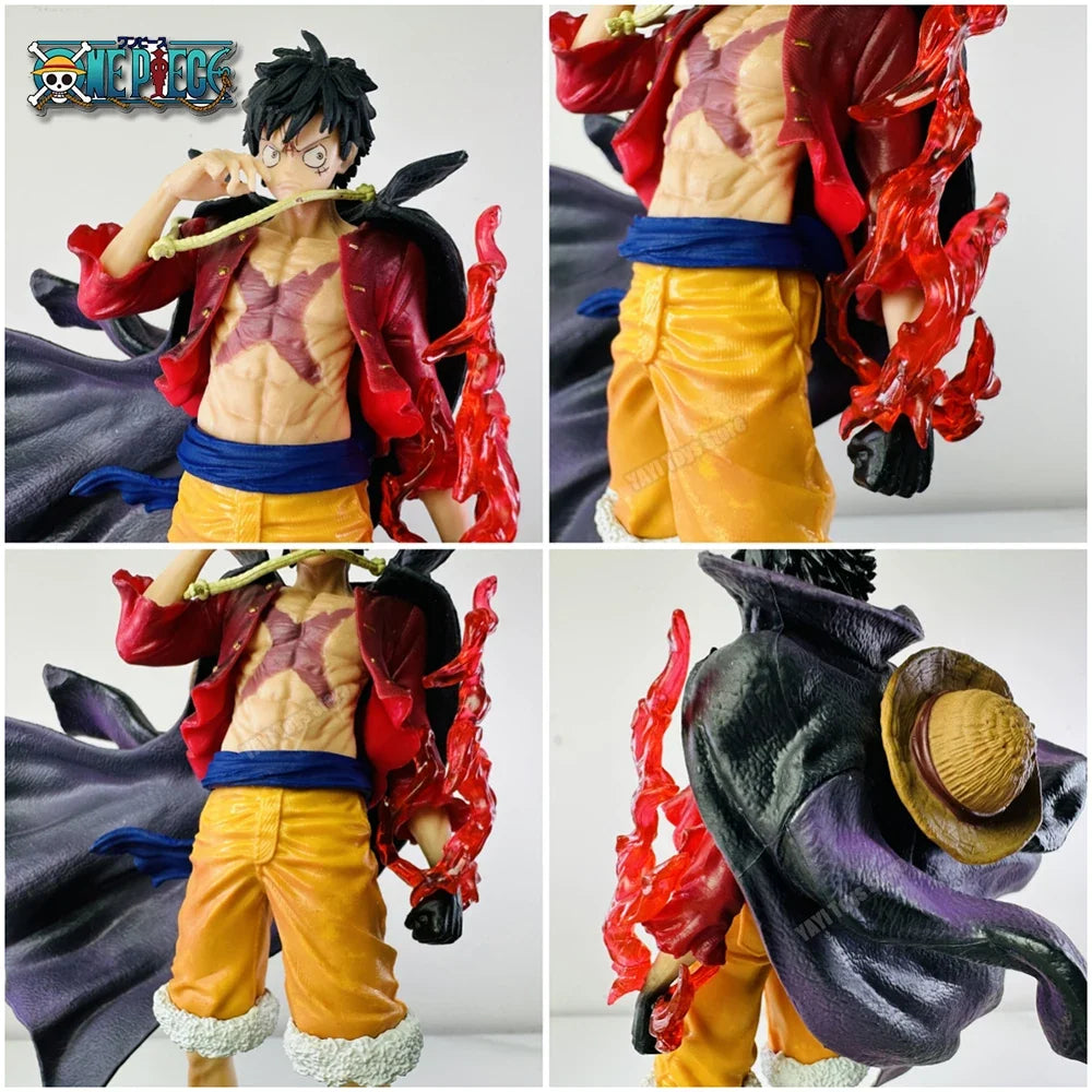17CM One Piece Luffy Sun God Nika PVC Action Figure