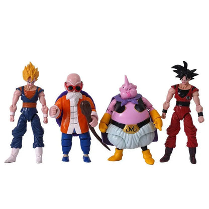 Dragon Ball Z Super Saiyan Goku Broly Vegeta Action Figures