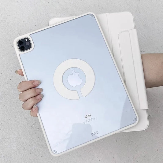Magnetic Detachable iPad Case with Smart Cover – iPad Pro, Air & 10th Gen