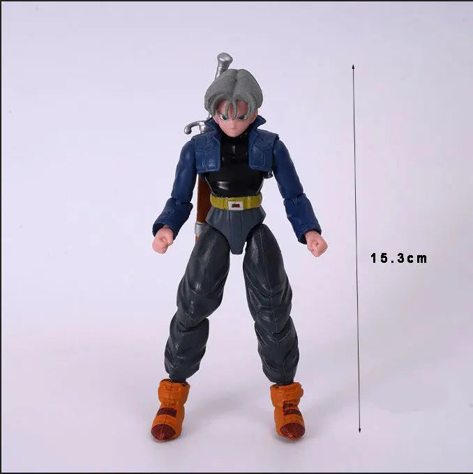 Dragon Ball Z Super Saiyan Goku Broly Vegeta Action Figures