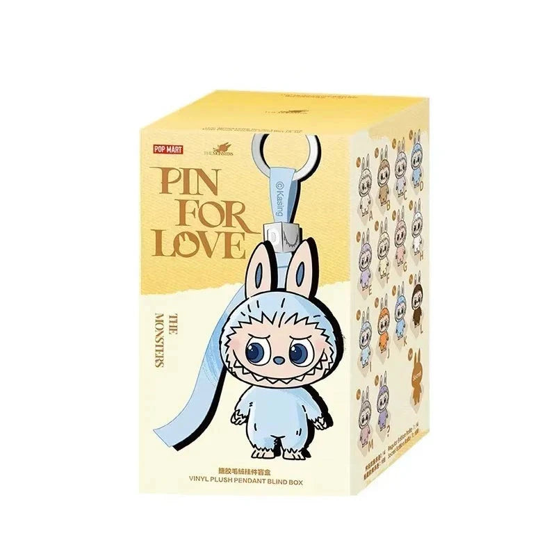 Labubu The Monsters Pin for Love Blind Box Pendant Keychain