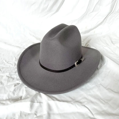 Cowboy Hat – Unisex Vintage Western Wide Brim Hat