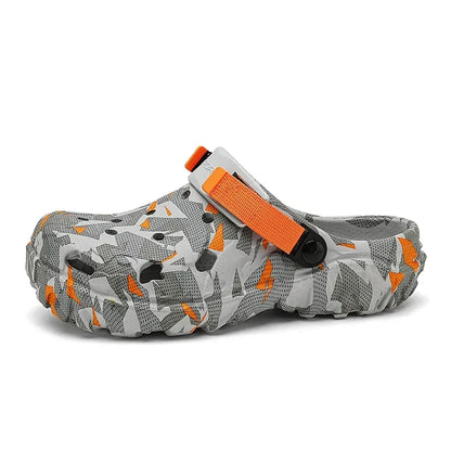 Men’s Camouflage Garden Clog Sandals
