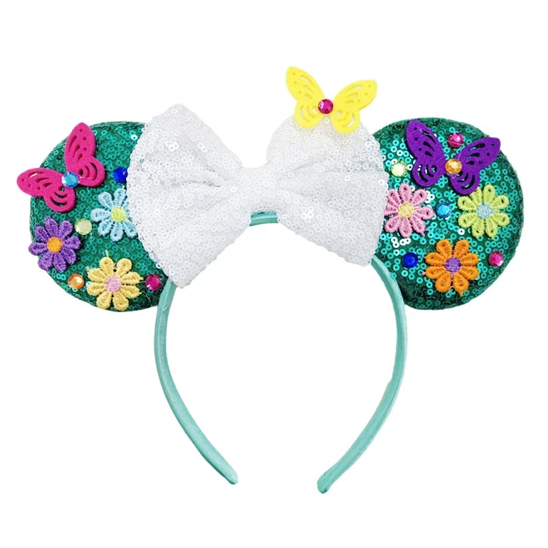 Disney Mouse Ear Headband Sequin Bow for Girls Adults Halloween Party