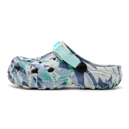 Men’s Camouflage Garden Clog Sandals