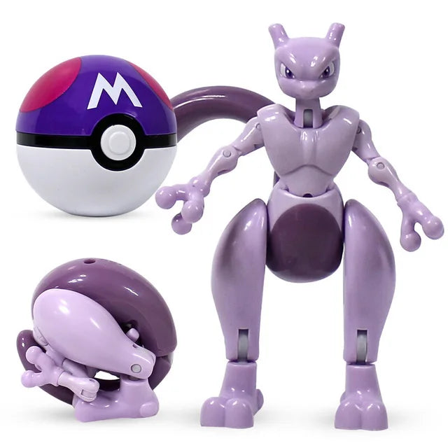 Pokemon Ball Action Figure with Pikachu – Collectible Set